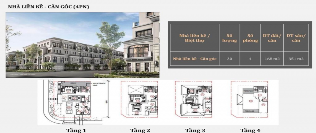 Thiết kế căn hộ dự án GrandBay Townhouse Hạ Long