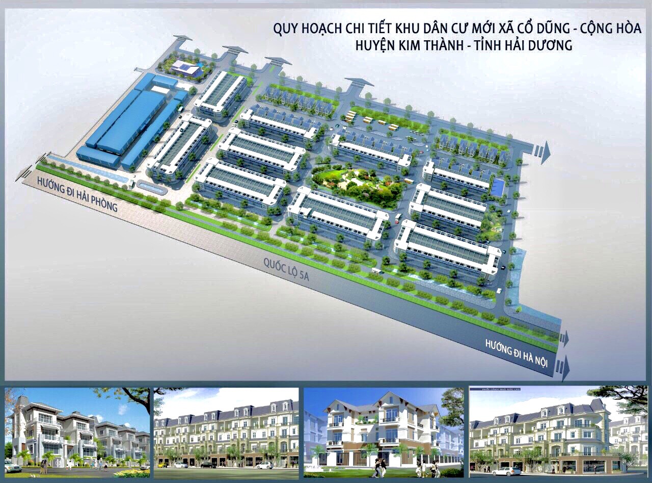 Khu dân cư mới Cổ Dũng Hải Dương