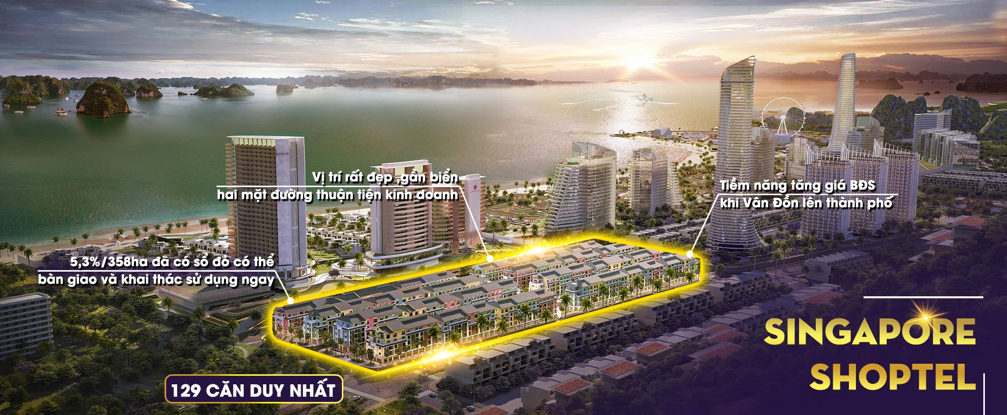 Singapore Shoptel Sonasea Vân Đồn